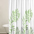 City Scene Tokyo Leaf Shower Curtain