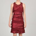 S.L Fashions Women's Multi Tiered Dress