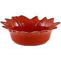 Appolia French Cherry Red 4-qt Sunflower Baker/ Serving Bowl