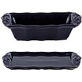 Appolia French Ceramic Eggplant 2-piece Dessert Bakeware Set