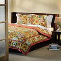 Country Style King-size Duvet Cover (India)