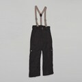 M3 Boy's Thunder Ins. Black Snow Pants