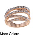Fusion Overlay 1/4ct TDW Diamond Multi-band Ring (I-J, I2-I3)