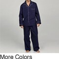 Alexander Del Rossa Men's Cotton Pajama Set