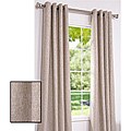 Oatmeal Cotton Linen 96-inch Grommet Curtain Panel