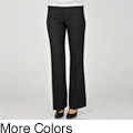 Sharagano Women's Fit and Flare Pintuck Career Pants