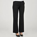 Sharagano Women's Wide Leg Belted Career Pants