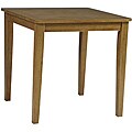 Shaker Square 30-inch Oak Dining Table