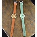 Peyote Bird Designs Women's Stone and Suede Watch
