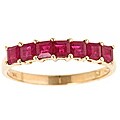 Dyach 14k Yellow Gold Ruby Classic Ring