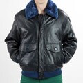 United Face Men's G1 Flight Leather Jacket