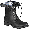 Sweet Beauty Women's Mid-calf Lace-up Boots
