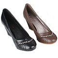Sweet Beauty Women's Round Toe Wedge Pumps