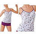 Ilusion Women's Cotton I Love You Print Pajamas