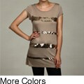 Kische Women's Sequin Stripe Top