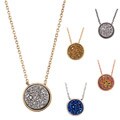 Caribe Gold 18-inch Druzy Necklace