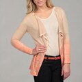 Calvin Klein Women's Melon Flyaway Cardigan