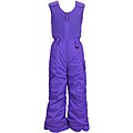 Snow Dragons Girl's 'Bailey' Purple Berry Snow Bib