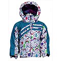 Snow Dragons Girl's 'Hand Spring' Turquoise Ski Jacket