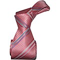 BOT Men's Pink Striped Tie