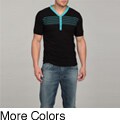 English Laundry Men's Stripe Henley Tee