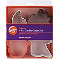 4-piece Halloween Spooky Shapes Cookie Cutters