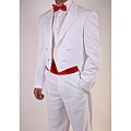 Ferrecci Men's White Tail Tuxedo