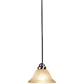 Woodbridge Lighting Anson 1-light Satin Nickel Mini Pendant Light