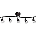 Transitional 5-light Rubbed Bronze Rail