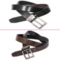 Joseph Abboud Men's Leather Reversible Belt (Size 38)