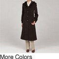 Jones New York Women's Wool Hooded Coat FINAL SALE