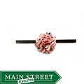 Bow Clippeez 2 Envy Boutique Pink and Brown Flower Headband