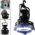Happy Camper 2-in-1 Tent LED Camping Light and Ceiling Fan (Set of 2)