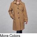 Stephanie Mathews Women's Wool-blend Toggle Coat
