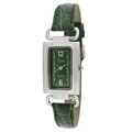 Viva Women's Green Dial and Green Hook Strap Watch