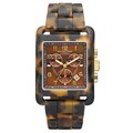 Michael Kors Women's Tortoise-Pattern Chronograph Watch