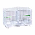 Prevue Pet Products White Breeder Cage