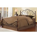 LeAnn Bronze Metal Full-size Poster Bed