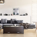 Knox Dark Espresso Storage Box Coffee Table