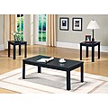 Black Oak Veneer 3-piece Occasional Table Set