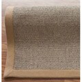 Handmade Alexa Texture Bergen Jute Rug (5' x 8')