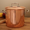 Ruffoni Hammered Copper 7.5-quart Stock Pot