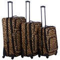 American Trunk & Case Leopard Mobility 3-piece Spinner Luggage Set