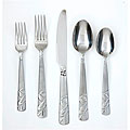 Cambridge Silversmiths Zinnia Sand 20-piece Flatware Set