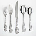Cambridge Silversmiths Lodge Frost 20-piece Flatware Set