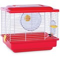 Prevue Pet Products Single Story Hamster/Gerbil Cage Red SP2002R