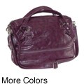 B-Collective Distressed Short Handle Tote Bag