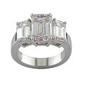 18k White Gold 6ct TDW Certified Clarity-Enhanced Diamond Ring (I, SI2)