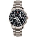 Victorinox Swiss Army Men's 'Chrono Classic' Titanium Black Dial Watch