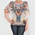 Tabeez Thin Sweater Rhinestone Top